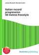 Italian record progression 50 metres freestyle, Jesse Russell,Ronald Cohn 