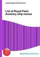 List of Royal Fleet Auxiliary ship names, Jesse Russell,Ronald Cohn 