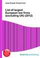 List of largest European law firms (excluding UK) (2012), Jesse Russell,Ronald Cohn 
