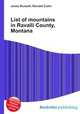List of mountains in Ravalli County, Montana, Jesse Russell,Ronald Cohn 
