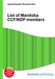 List of Manitoba CCF/NDP members, Jesse Russell,Ronald Cohn 