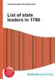 List of state leaders in 1780, Jesse Russell,Ronald Cohn 