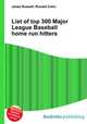 List of top 300 Major League Baseball home run hitters, Jesse Russell,Ronald Cohn 