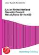 List of United Nations Security Council Resolutions 501 to 600, Jesse Russell,Ronald Cohn 