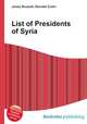 List of Presidents of Syria, Jesse Russell,Ronald Cohn 