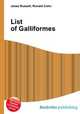 List of Galliformes, Jesse Russell,Ronald Cohn 