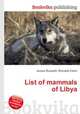 List of mammals of Libya, Jesse Russell,Ronald Cohn 