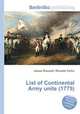 List of Continental Army units (1775), Jesse Russell,Ronald Cohn 
