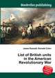 List of British units in the American Revolutionary War, Jesse Russell,Ronald Cohn 