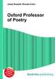 Oxford Professor of Poetry, Jesse Russell,Ronald Cohn 