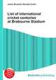 List of international cricket centuries at Brabourne Stadium, Jesse Russell,Ronald Cohn 