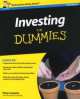 Investing For Dummies, Tony Levene 