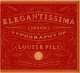 Elegantissima. The Design and Typography of Louise Fili, Louise Fili 