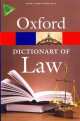 A Dictionary of Law, Elizabeth Martin 