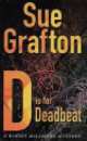 D Is For Deadbeat, Sue Grafton, Сью Графтон 