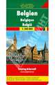 Belgium. Belgien 1:300 000, 