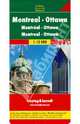 Ottawa-Montreal. Оттава - Монреаль. Карта 1:15 000, 