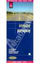 Уругвай. Парагвай. Карта 1:1200000, 