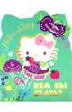 Hello kitty. Кем бы стать? Наклей и раскрась, . 
