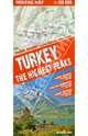 Tutkey. The Higyest Peaks. Trekking Map 1:100000, 