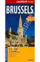 Brussels. Брюссель. Ламинированная карта 1:11000, 