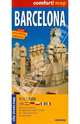 Barcelona. Барселона. Ламинированная карта 1:17500, 