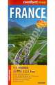 France. Франция. Ламинированная карта 1:1 100 000, 