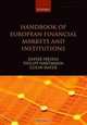 Handbook of European Financial Markets and Institutions, Xavier Freixas, Philipp Hartmann, Colin Mayer 