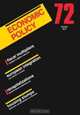 Economic Policy 72, 