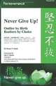 Never Give Up: Outlier by Birth, Realtors by Choice, Duane F Smith 