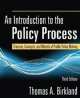 An Introduction to the Policy Process, Thomas A. Birkland 