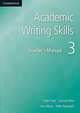 Academic Writing Skills 3. Teacher's Manual, Blalock Zachary, Chin Peter, Reid Samuel, Wray Sean, Yamazaki Yoko 