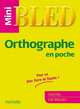 Orthographe en poche, Berlion Daniel 