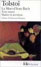 La Mort d'Ivan Ilitch, Tolstoi Leon 