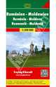 Romania. Moldova. Rumanien-Moldau 1:500000, 