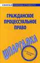 Шпаргалка по гражданскому процессуальному праву, 