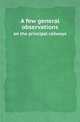 A few general observations. on the principal railways, Few general observations 