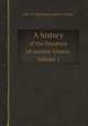 A history. of the literature of ancient Greece. Volume 1, John W. Donaldson 