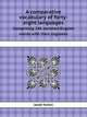 A comparative vocabulary of forty-eight languages. Comprising 146 common English words with their cognates, Jacob Tomlin 