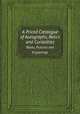 A Priced Catalogue of Autographs, Relics and Curiosities. Books, Pictures and Engravings, Grand central fair for the U.S. Sanitary Commission 