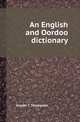 An English and Oordoo dictionary, Joseph T. Thompson 