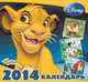 Календарь 2014 год (на скрепке). Классика Disney, 