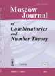 Moscow Journal оf Combinatorics and Number Theory, Volume 3, Мощевитин Н.Г. 