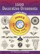 1500 Decorative Ornaments (+ CD-ROM), 