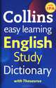 Collins Easy Learning English Study Dictionary with Thesaurus, 