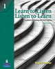 Learn to Listen, Listen to Learn 1 (+ Audio CD), Lebauer Roni S. 