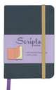Scripta Notes. Small. Asphalt. Ruled Journal, 