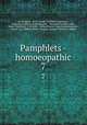 Pamphlets - homoeopathic. 7, Jacob Jeanes 
