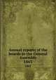 Annual reports of the boards to the General Assembly. 1863, 