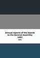 Annual reports of the boards to the General Assembly. 1882, 